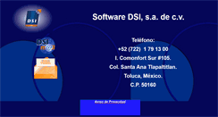 Desktop Screenshot of dsinet.com.mx